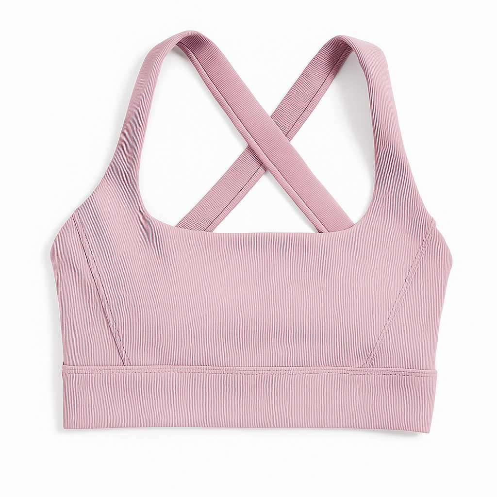 Top deportivo entrecruzado acolchado / Varios colores
