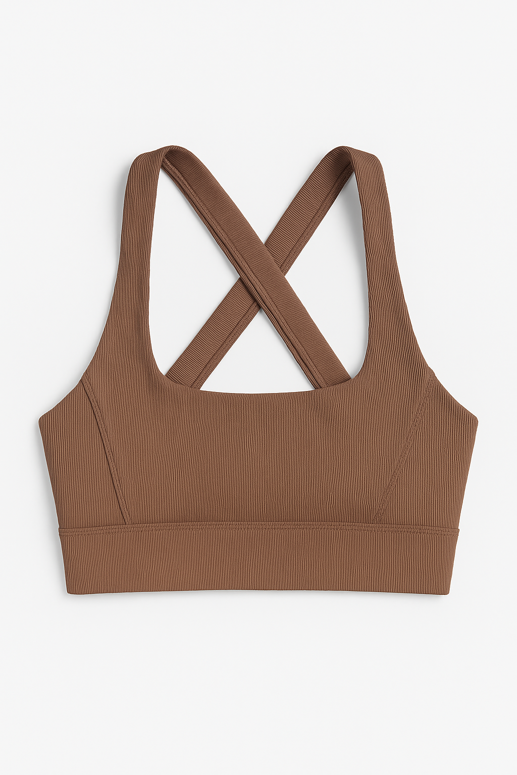 Top deportivo entrecruzado acolchado / Varios colores