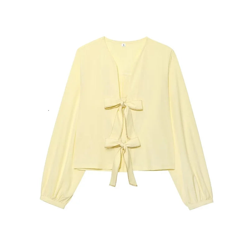 Blusa de rayas azul manga larga. Varios colores