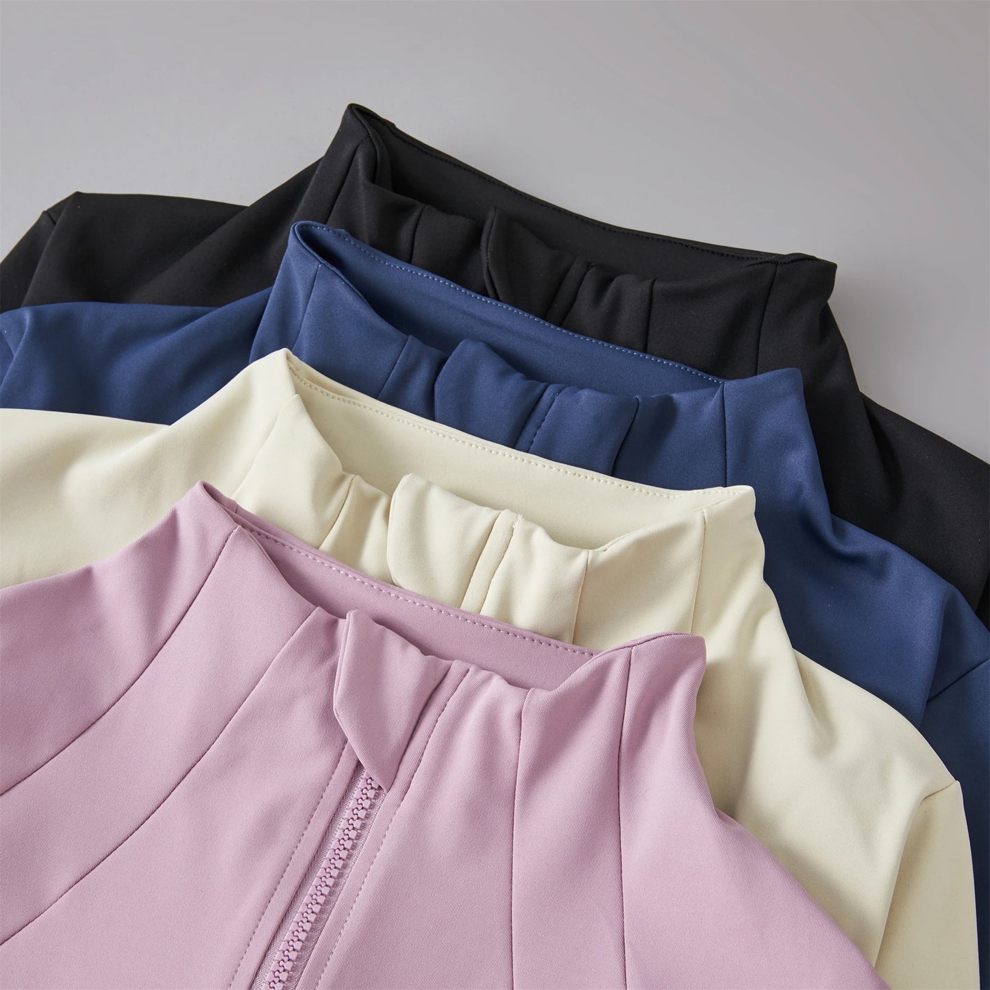 Chaqueta ajustada manga larga de yoga / Varios colores