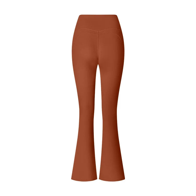 Leggings acampanados de cintura alta / Varios colores
