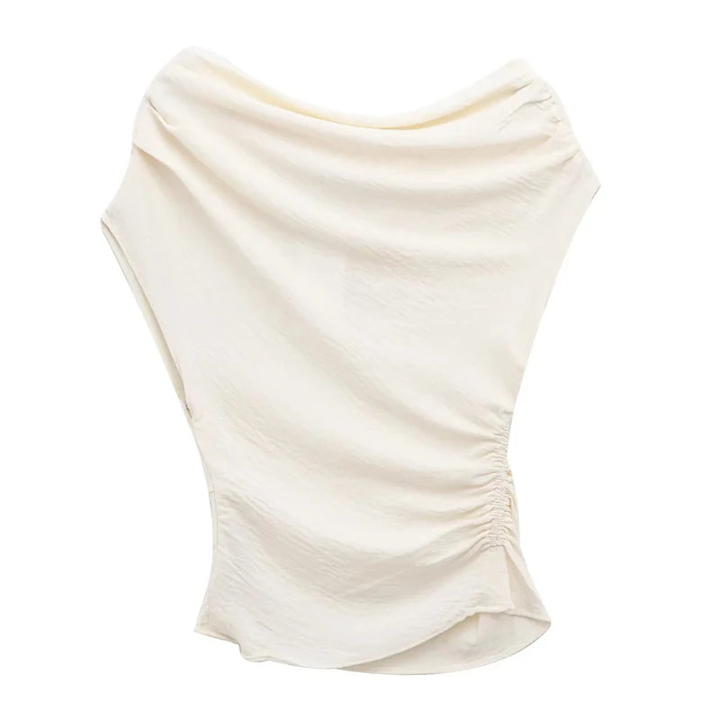 Crop top con hombros descubiertos / Varios colores