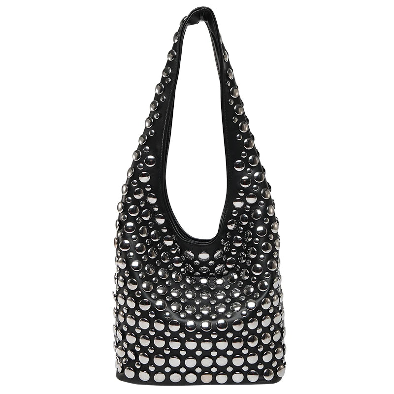 Bolsa de hombro con remaches / Varios colores