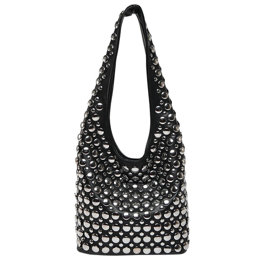 Bolsa de hombro con remaches / Varios colores