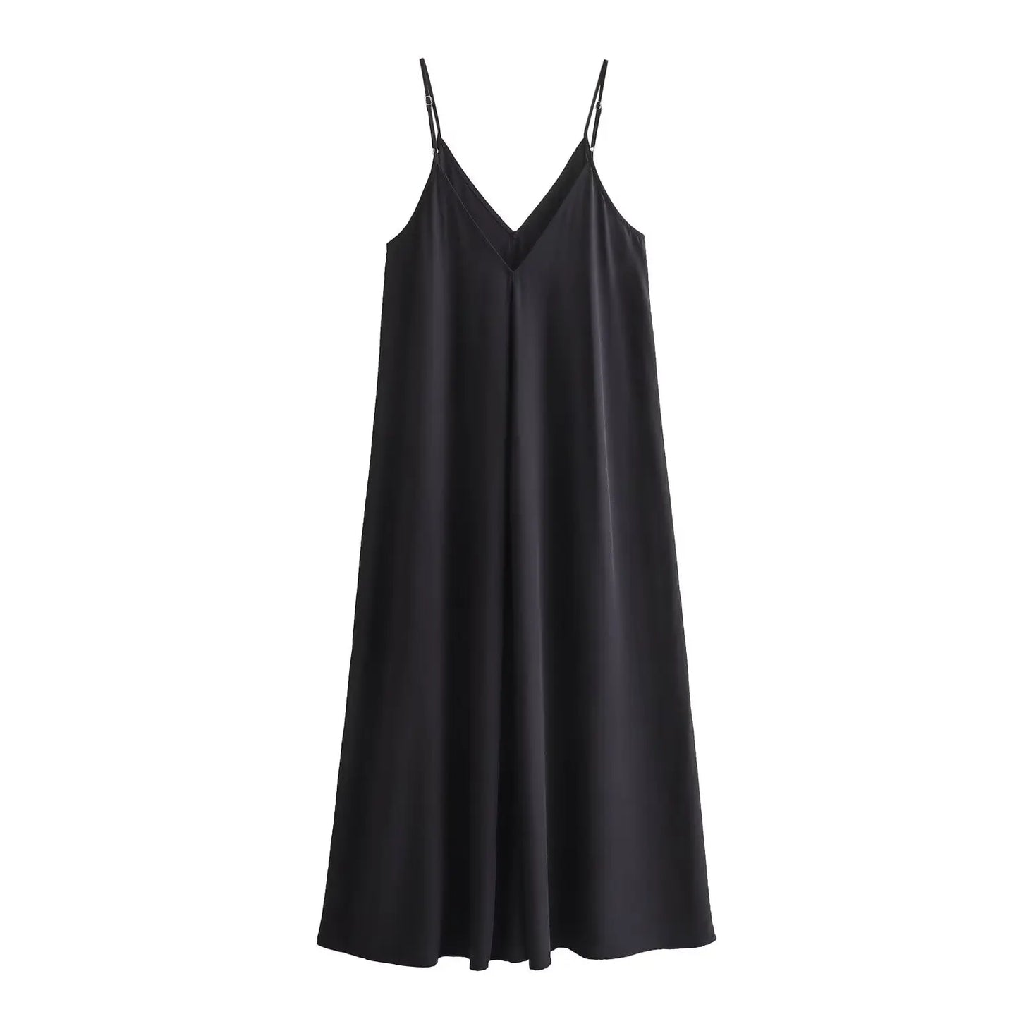 Vestido largo drapeado con espalda descubierta / Varios colores
