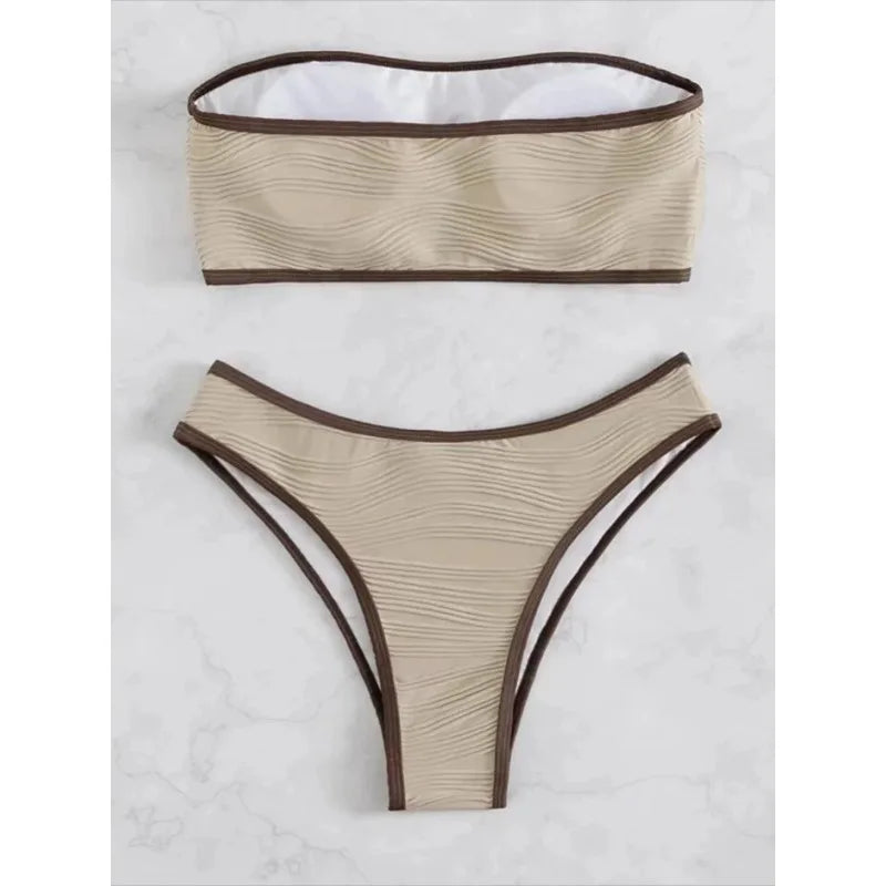 Bikini con encuadernación en contraste / Varios colores
