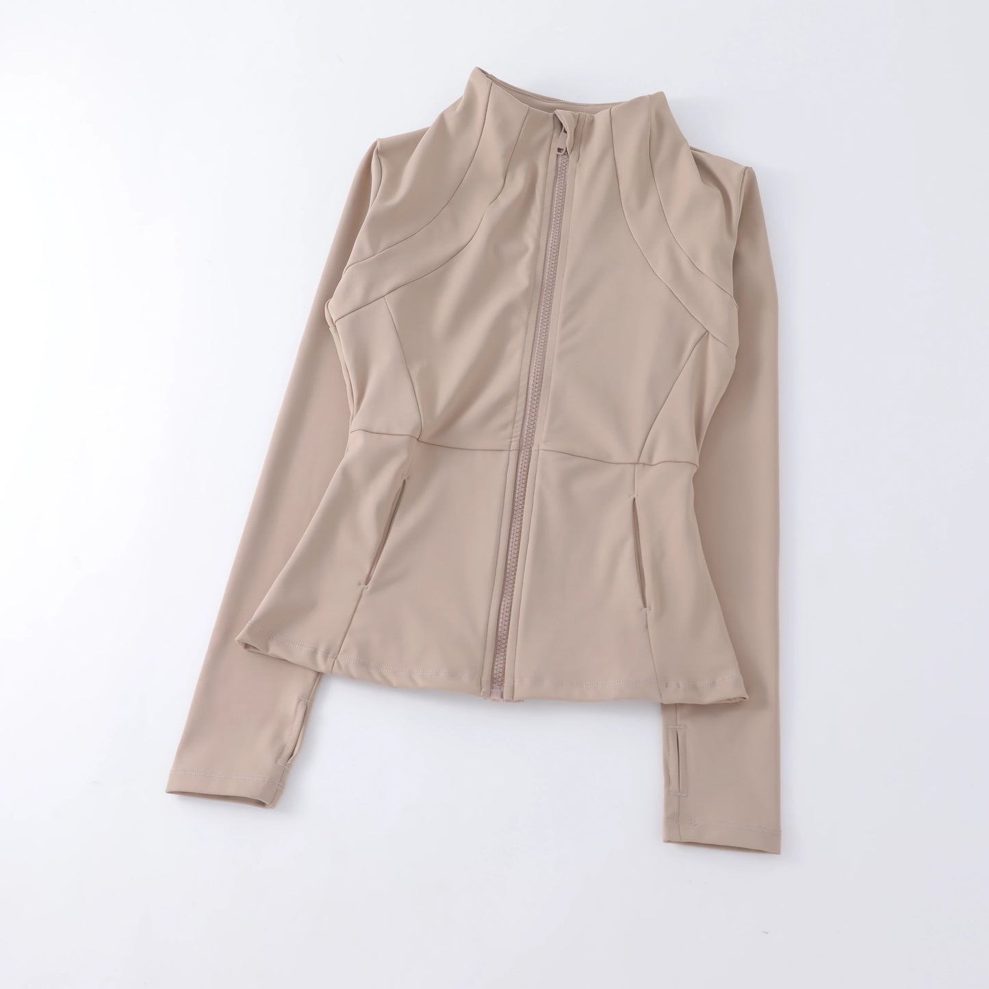 Chaqueta ajustada manga larga de yoga / Varios colores