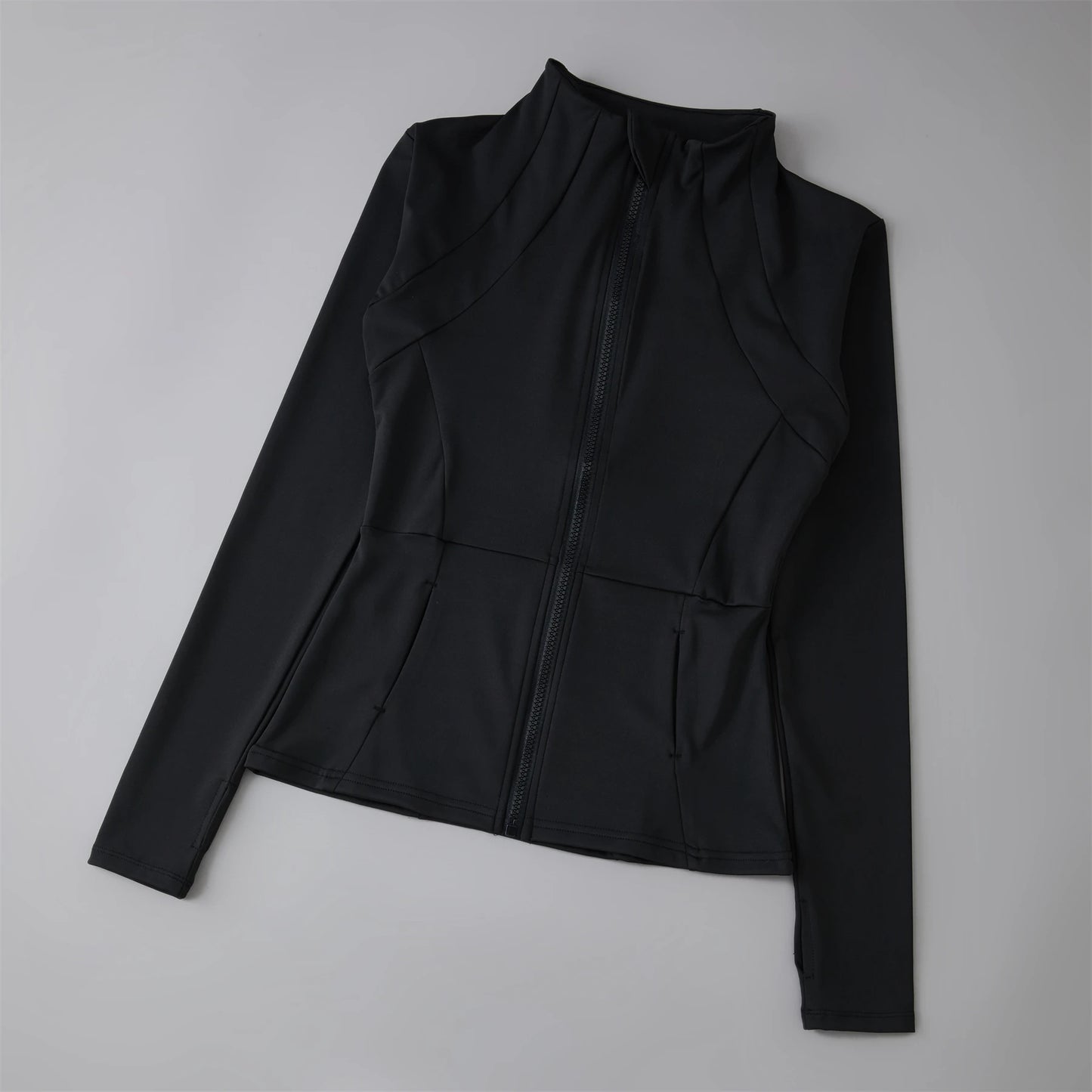 Chaqueta ajustada manga larga de yoga / Varios colores