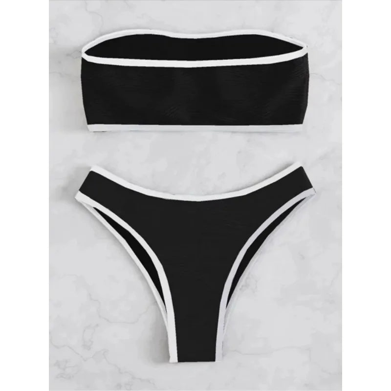 Bikini con encuadernación en contraste / Varios colores