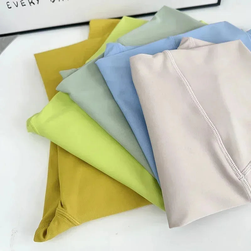Leggings lisos de yoga ajustados deportivos / Varios colores