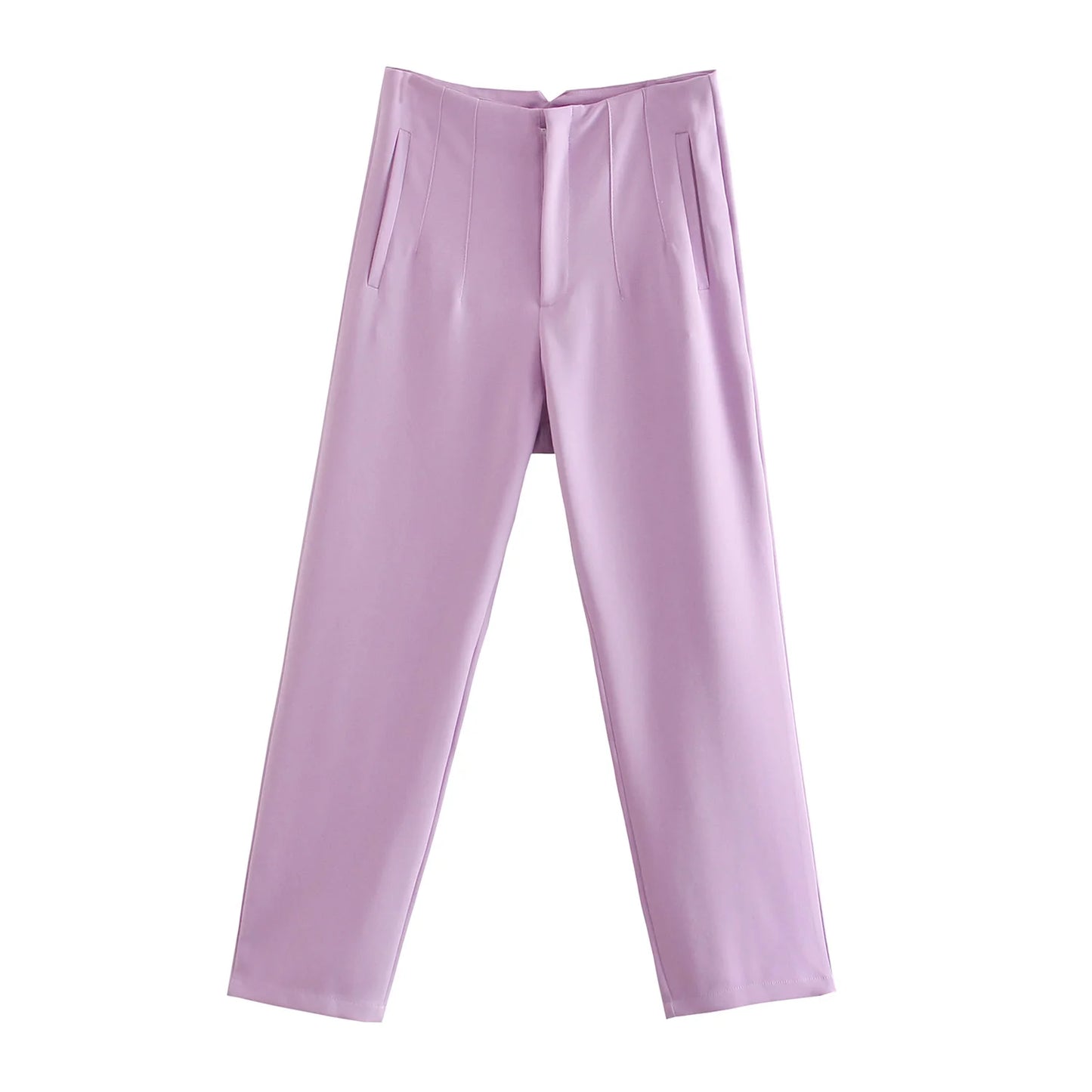 Pantalones de cintura alta semi formales / varios colores