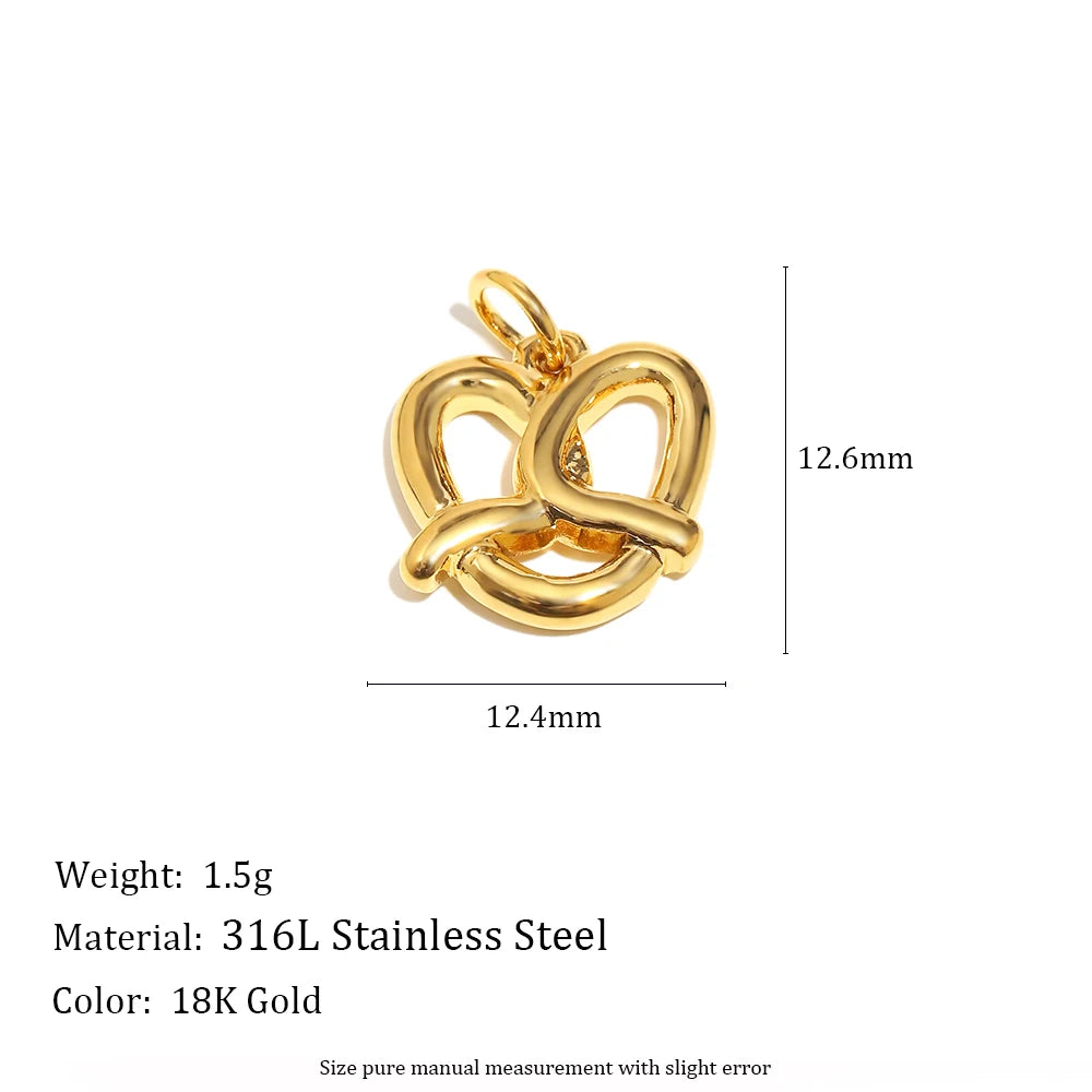 Charms de acero inoxidable varios diseños