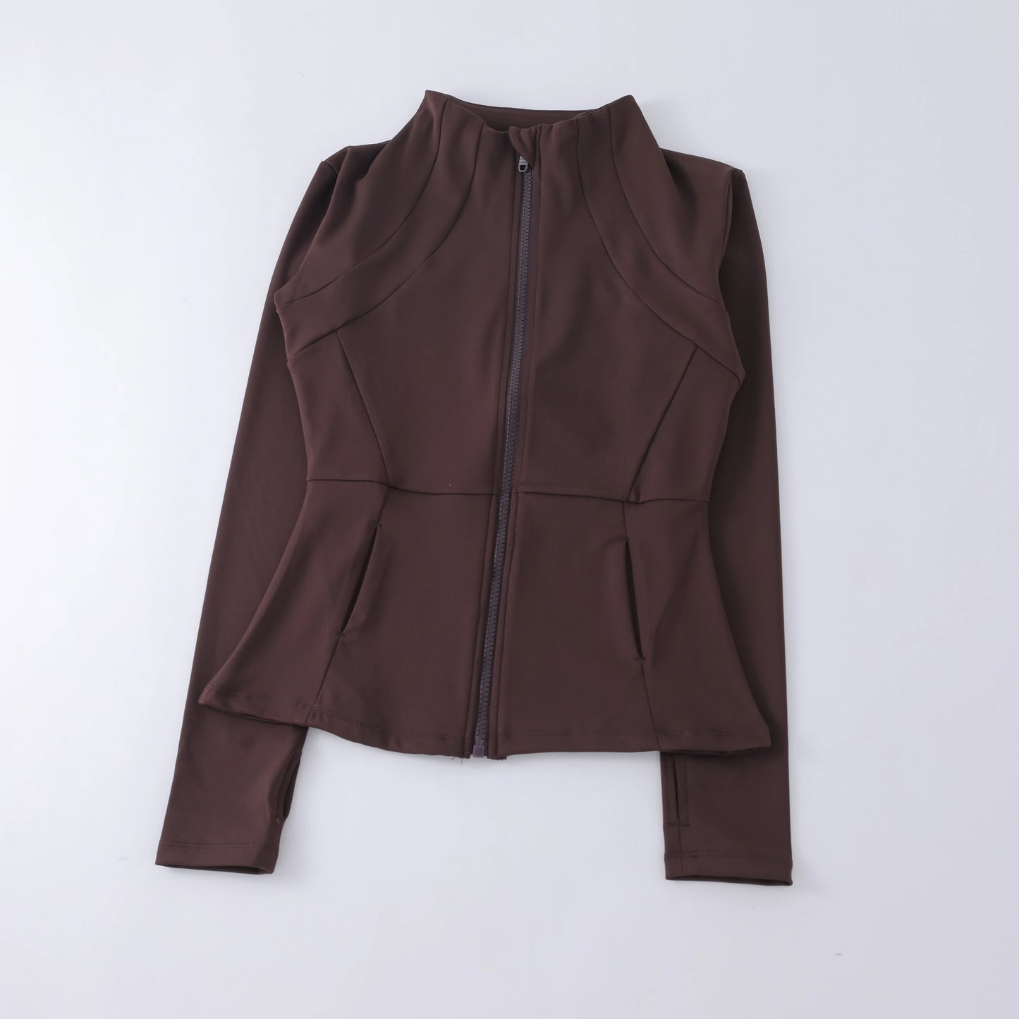Chaqueta ajustada manga larga de yoga / Varios colores