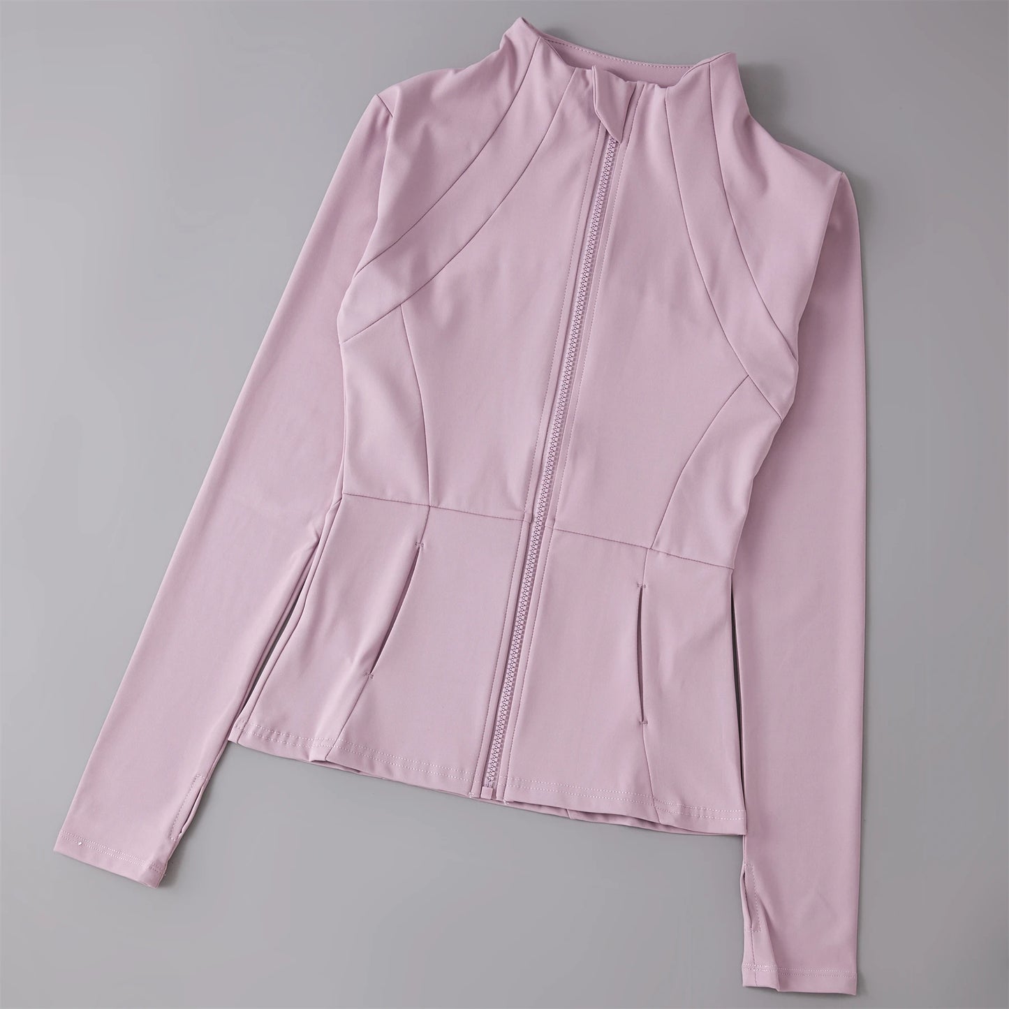 Chaqueta ajustada manga larga de yoga / Varios colores