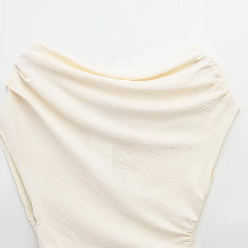 Crop top con hombros descubiertos / Varios colores