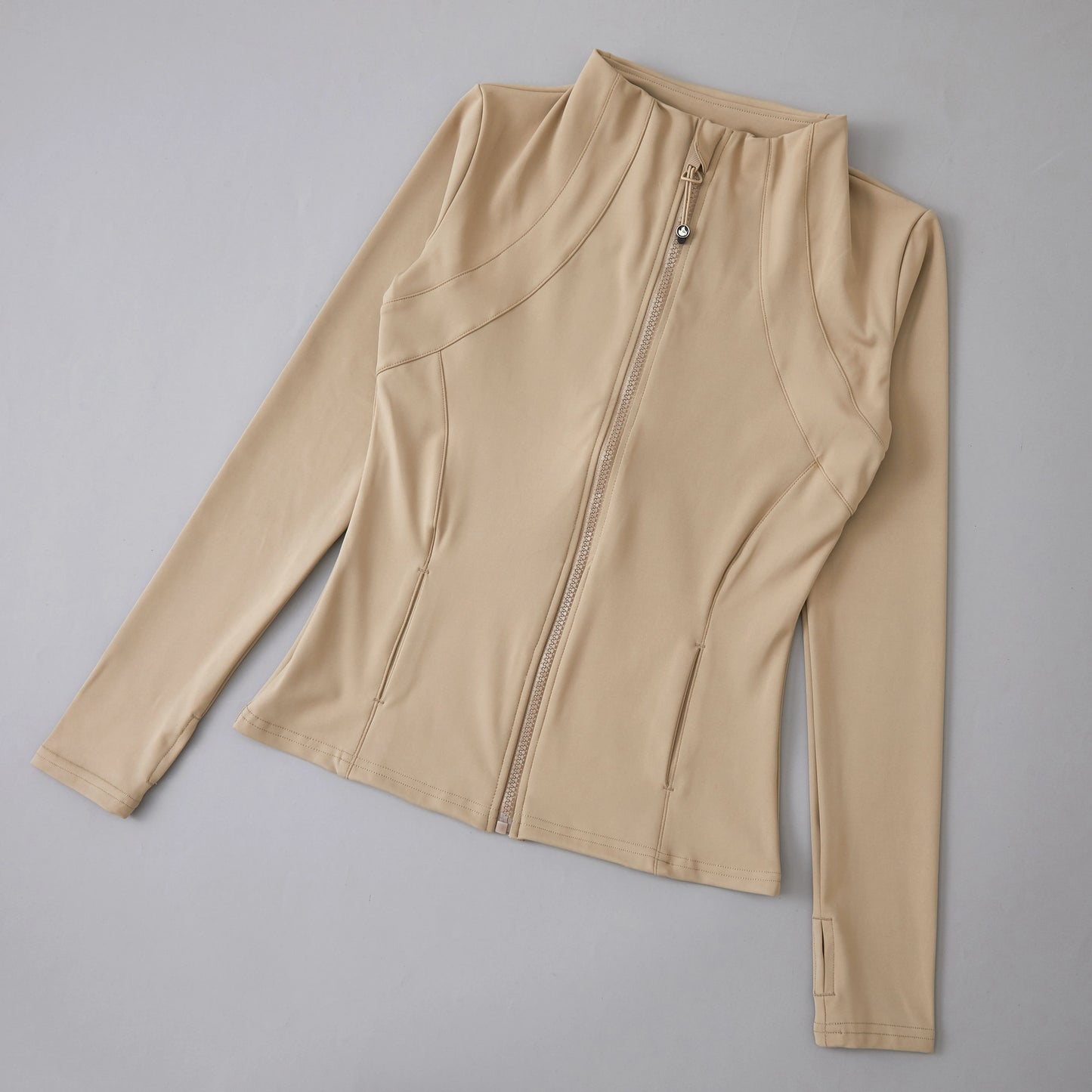 Chaqueta ajustada manga larga de yoga / Varios colores
