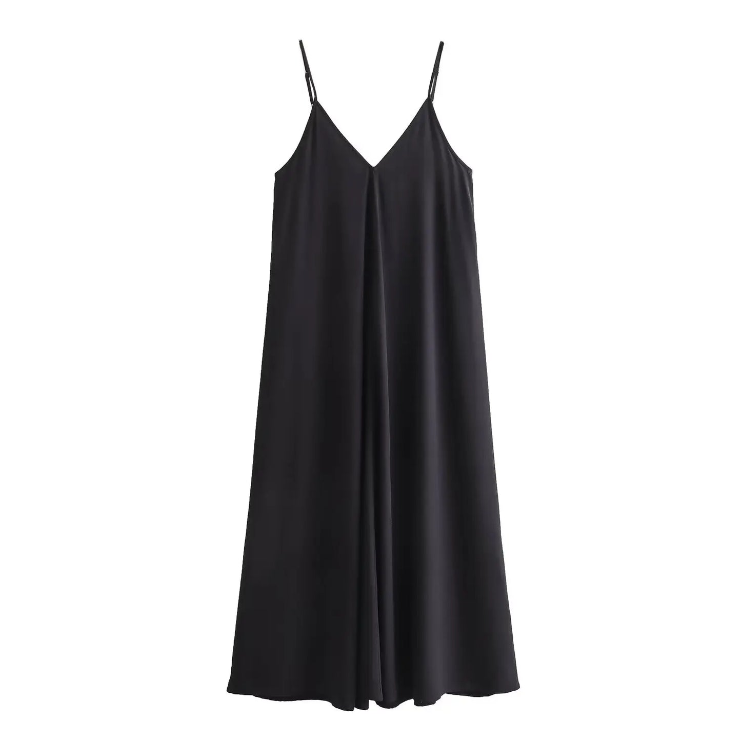 Vestido largo drapeado con espalda descubierta / Varios colores