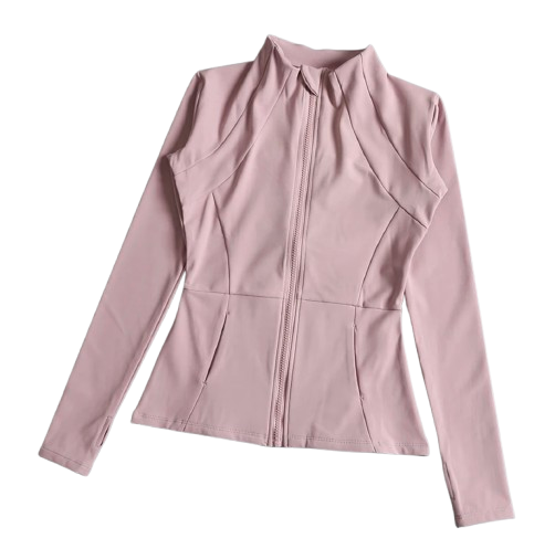 Chaqueta ajustada manga larga de yoga / Varios colores