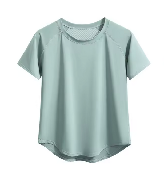 Playera deportiva manga corta transpirable de secado rápido / Varios colores