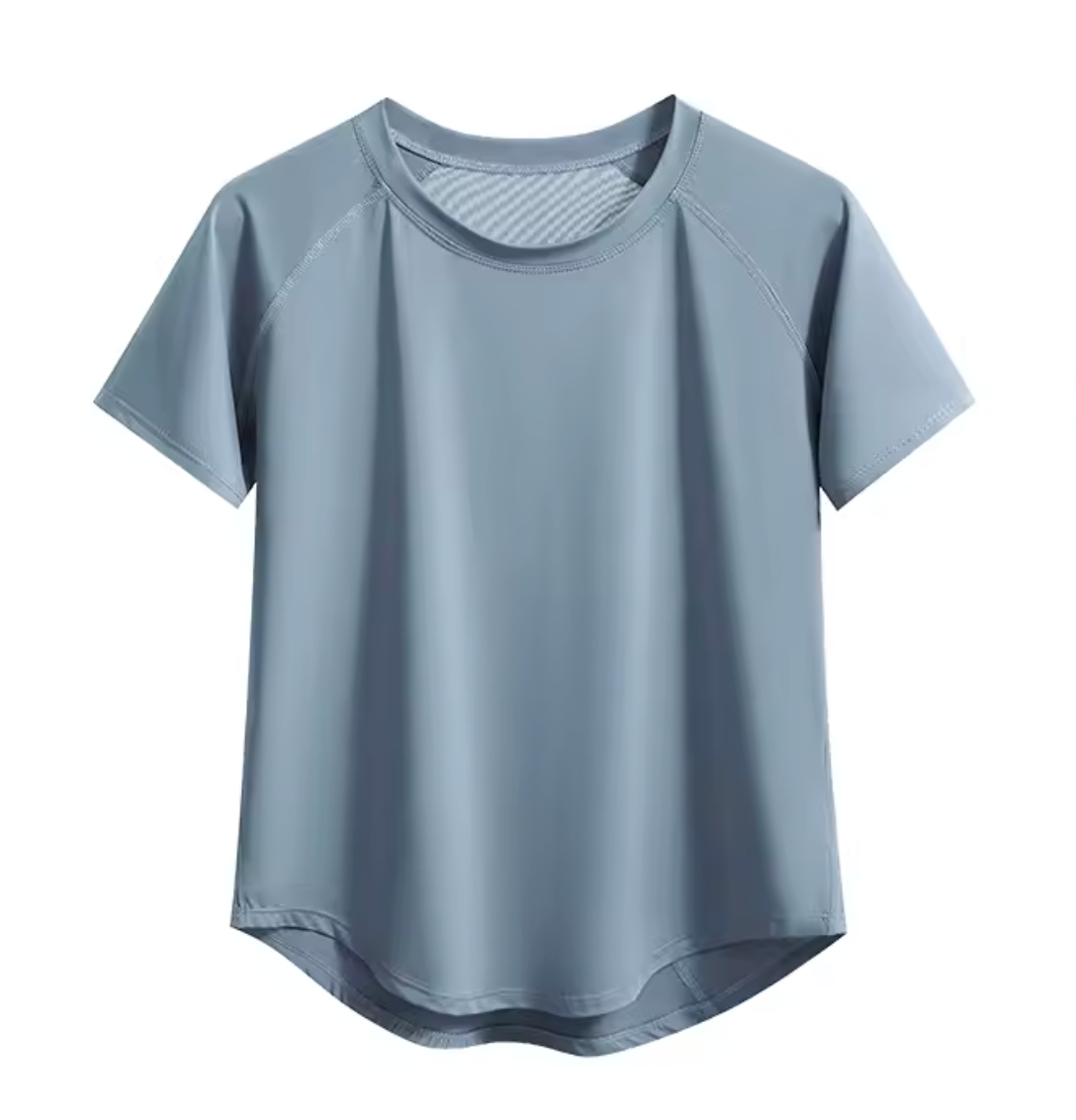 Playera deportiva manga corta transpirable de secado rápido / Varios colores