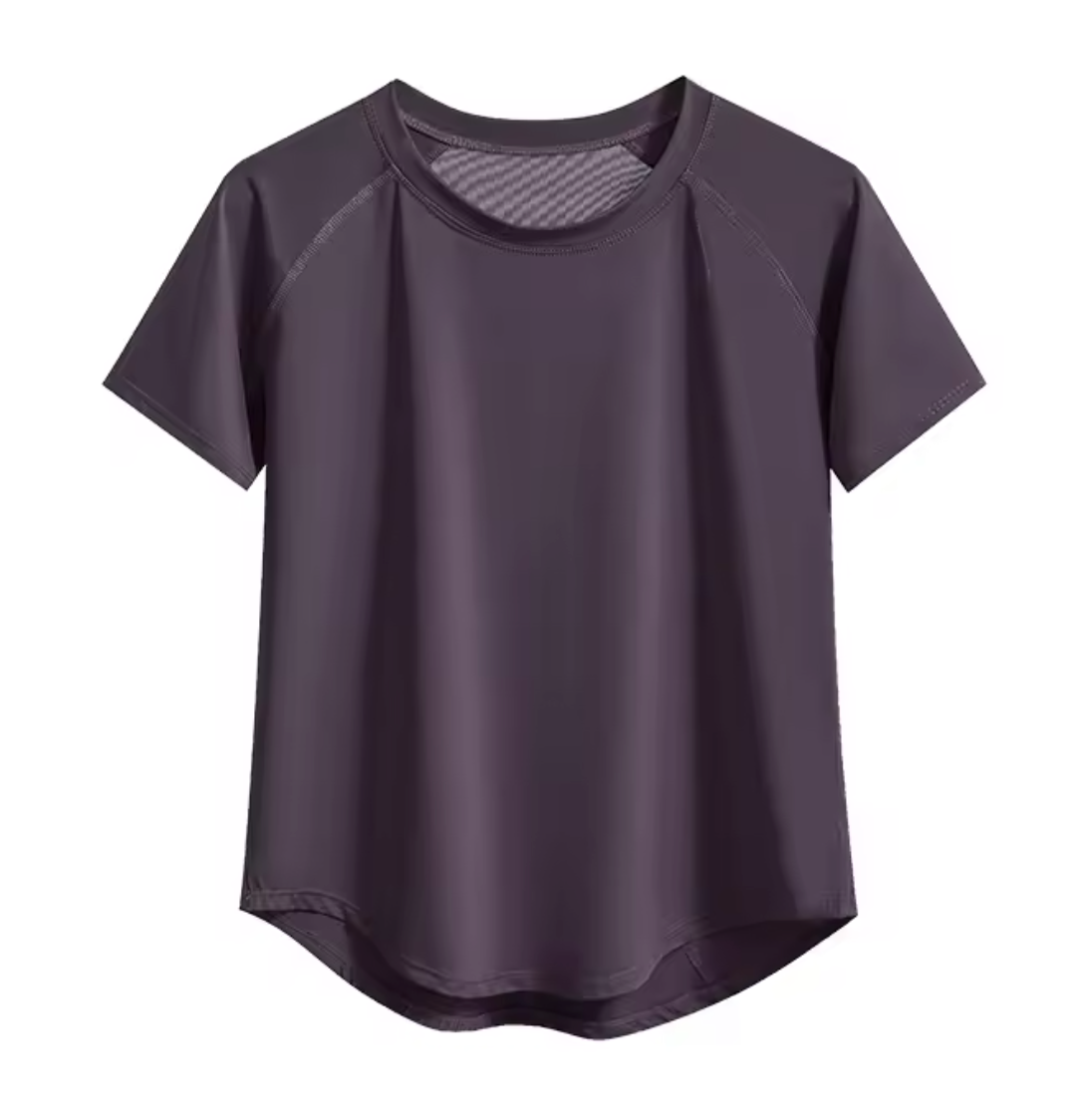 Playera deportiva manga corta transpirable de secado rápido / Varios colores