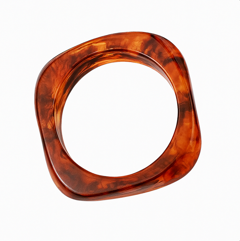 Brazalete de forma irregular de acrílico / Varios colores