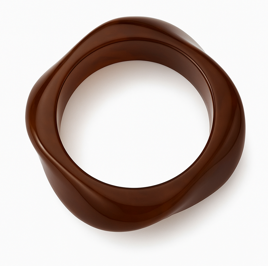 Brazalete de forma irregular de acrílico / Varios colores