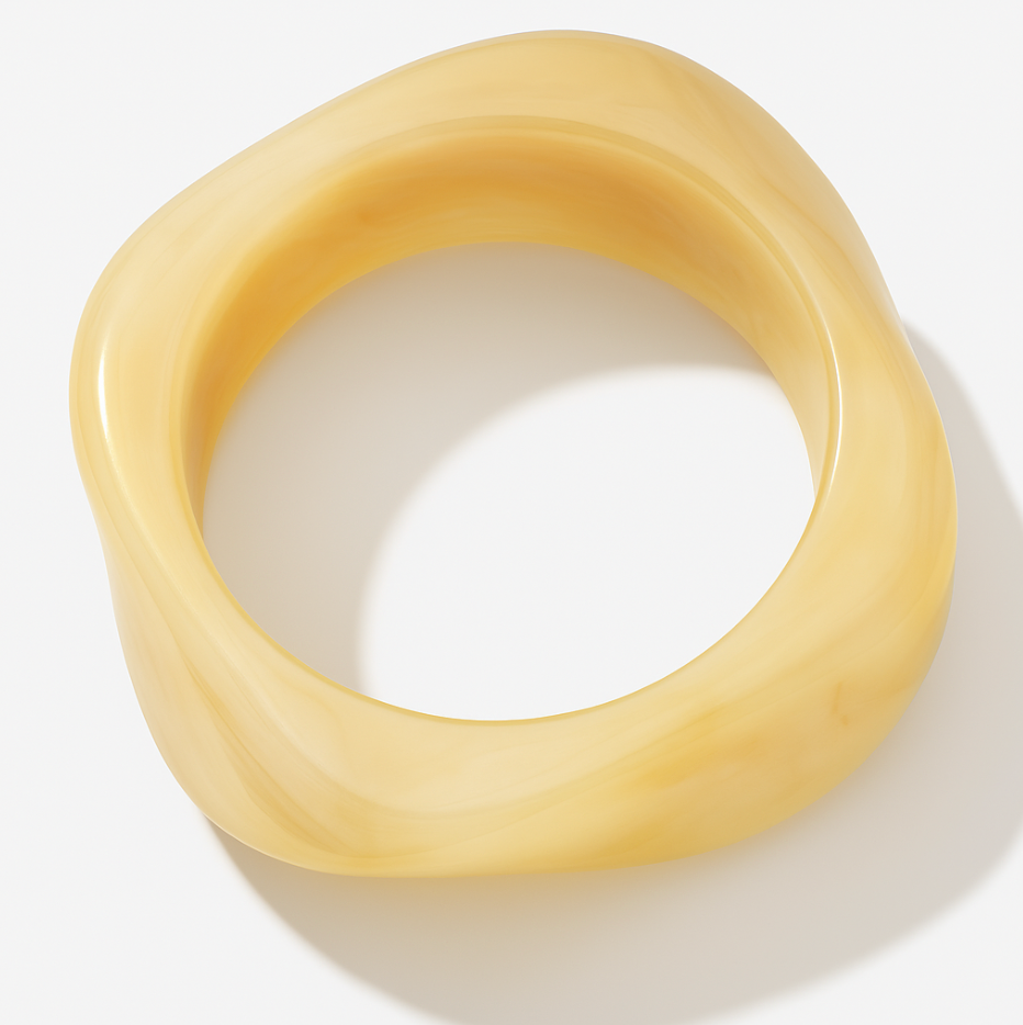 Brazalete de forma irregular de acrílico / Varios colores