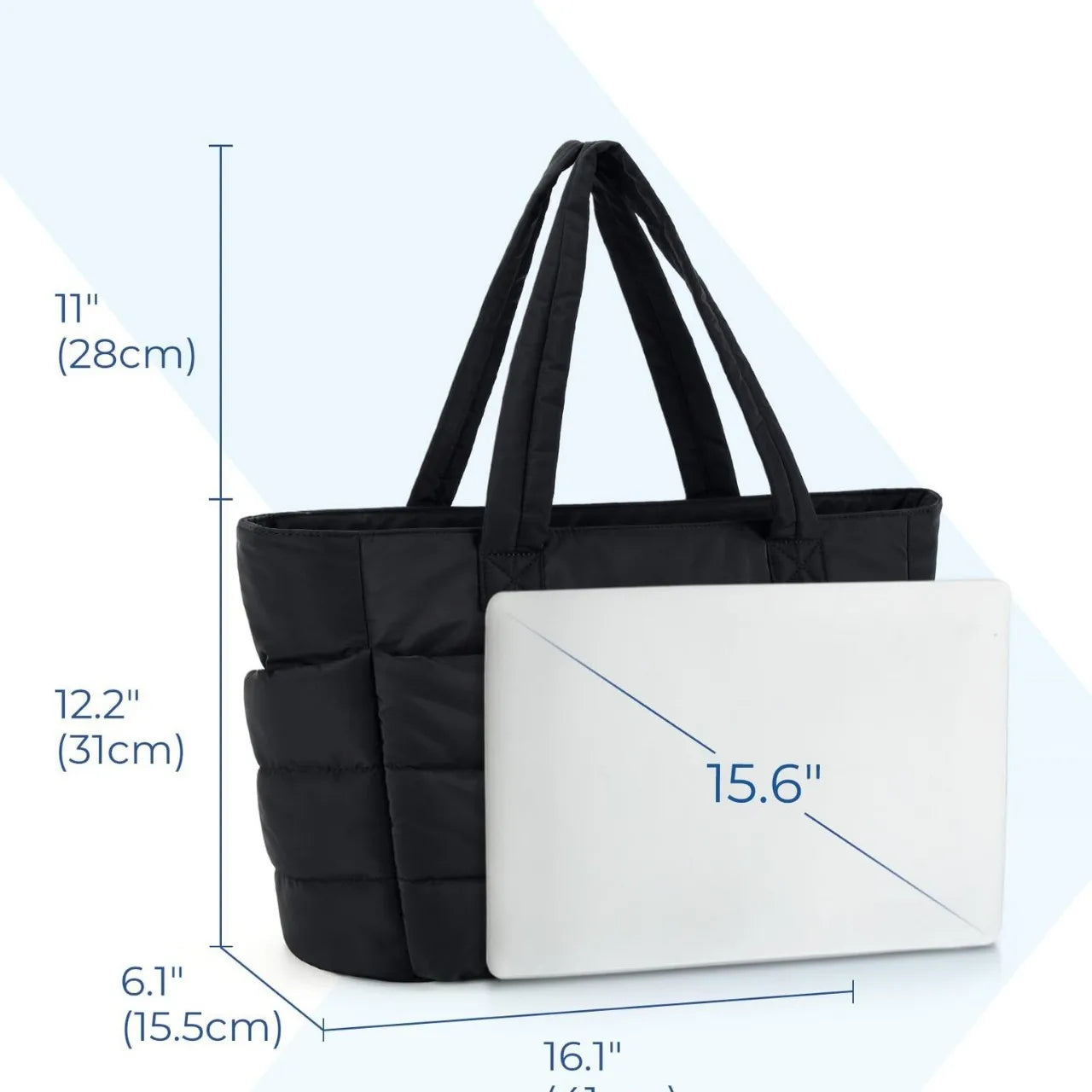 Bolso de mano de gran capacidad con múltiples bolsillos / Varios colores