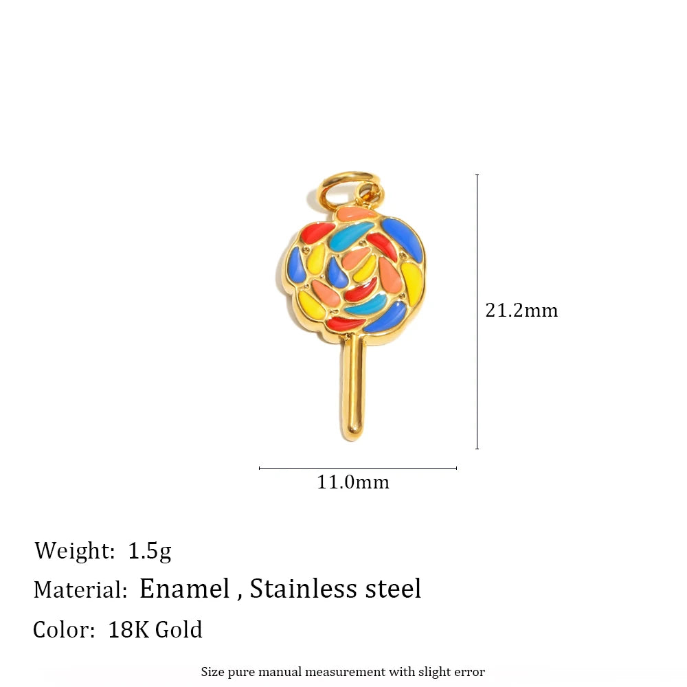 Charms de acero inoxidable varios diseños