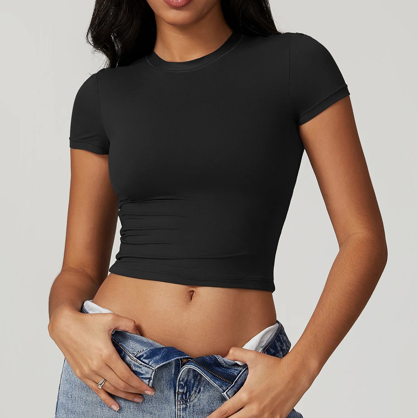 Playera deportiva ajustada de secado rápido / Varios colores