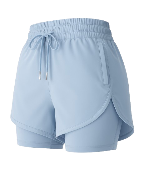 Shorts deportivos con licra interior / Varios colores