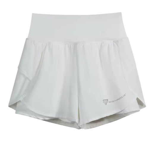 Shorts deportivos de cintura alta y licra interior / Varios colores