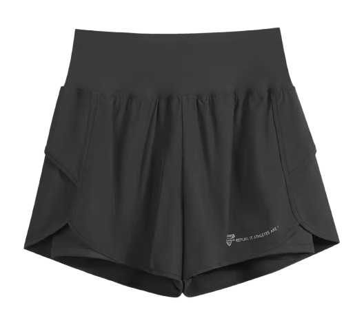 Shorts deportivos de cintura alta y licra interior / Varios colores