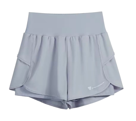 Shorts deportivos de cintura alta y licra interior / Varios colores