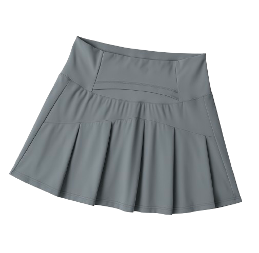 Falda corta deportiva de cintura alta secado rápido / Varios colores