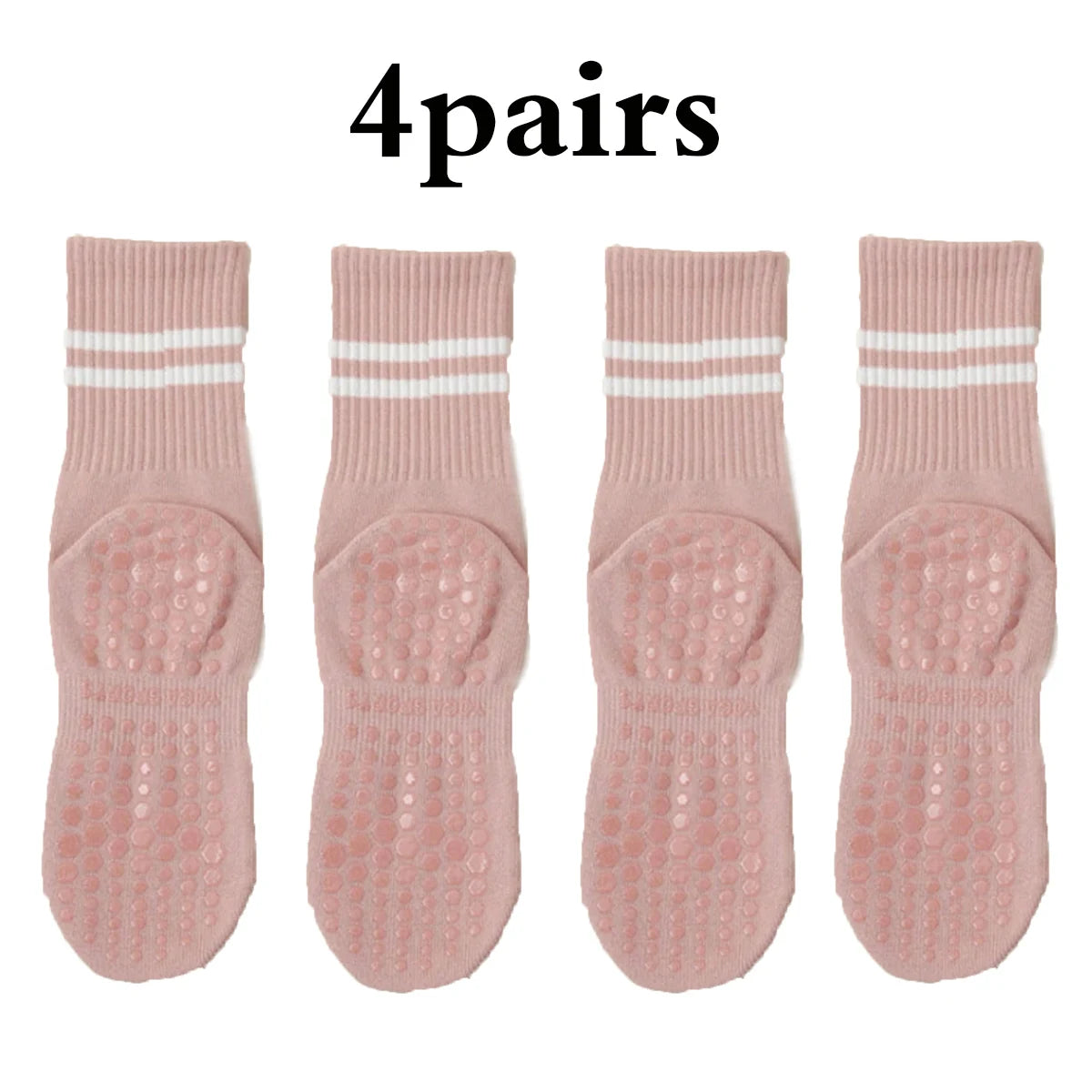 Calcetines altos de pilates con antideslizantes / Varios colores y combinaciones
