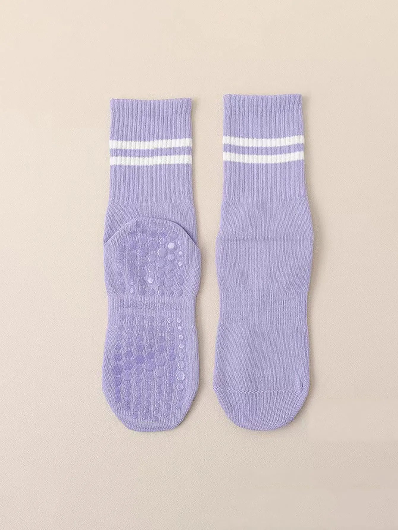 Calcetines altos de pilates con antideslizantes / Varios colores y combinaciones
