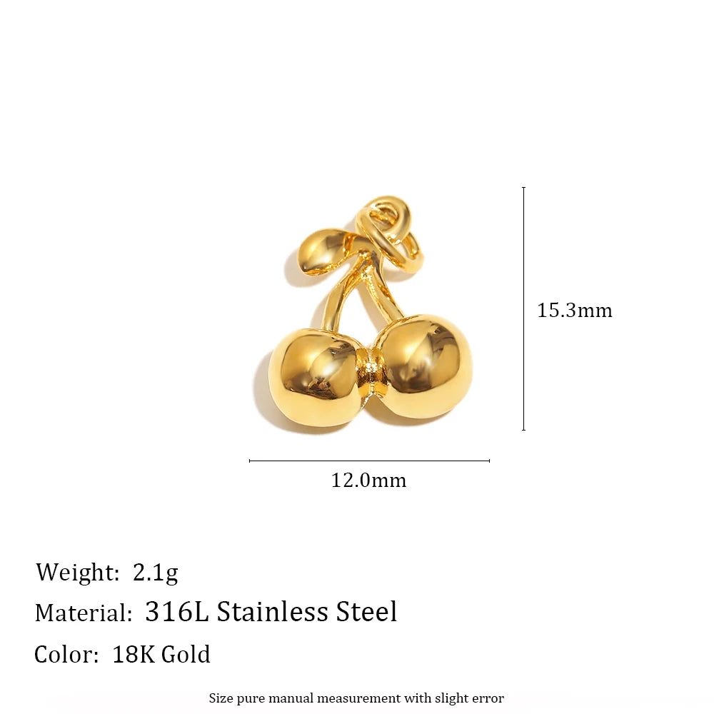Charms de acero inoxidable varios diseños
