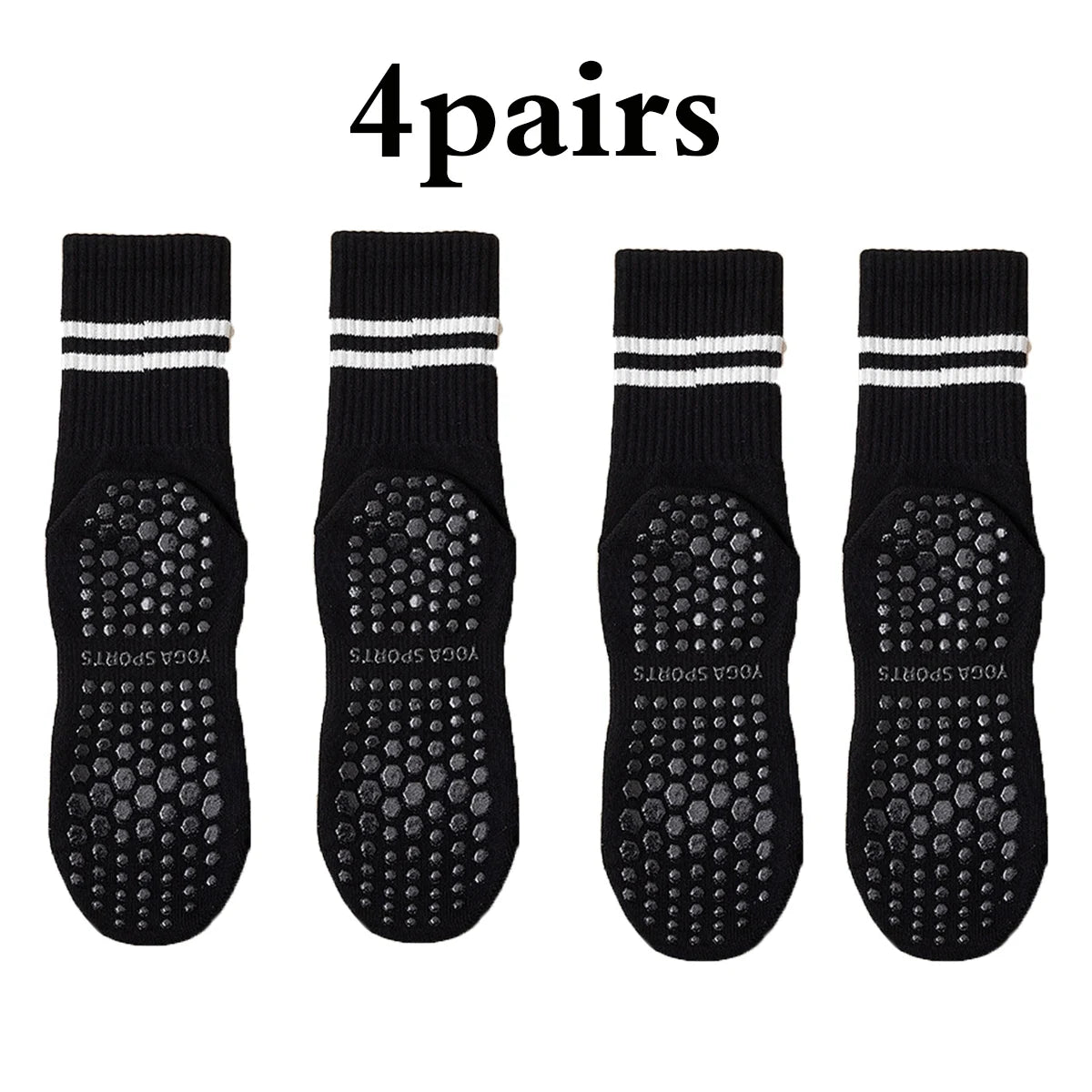 Calcetines altos de pilates con antideslizantes / Varios colores y combinaciones