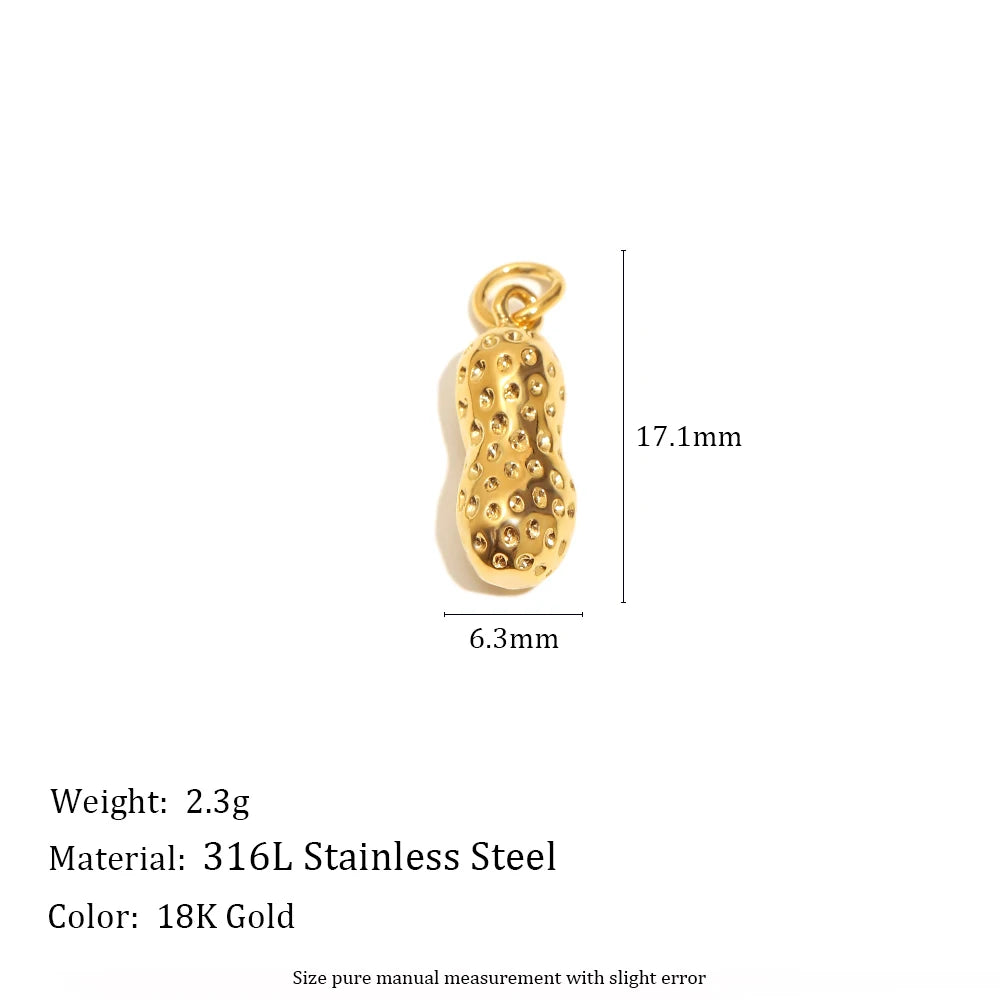 Charms de acero inoxidable varios diseños