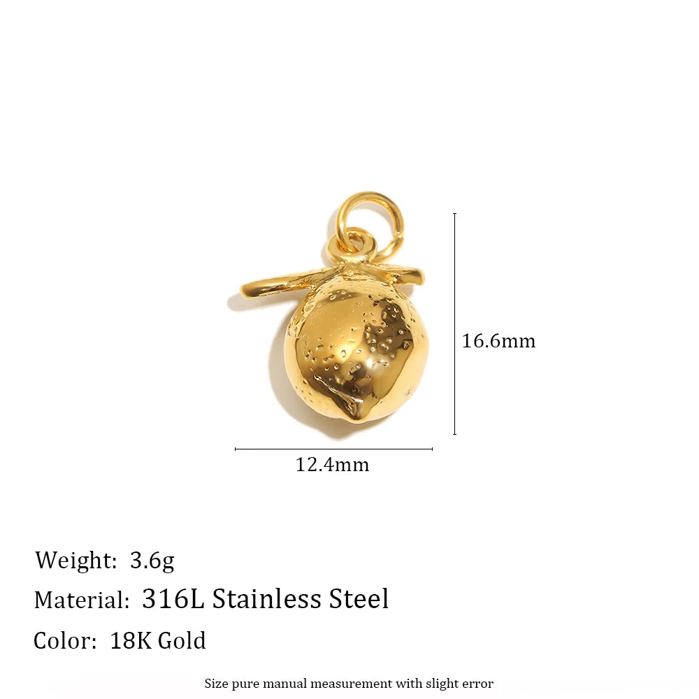 Charms de acero inoxidable varios diseños