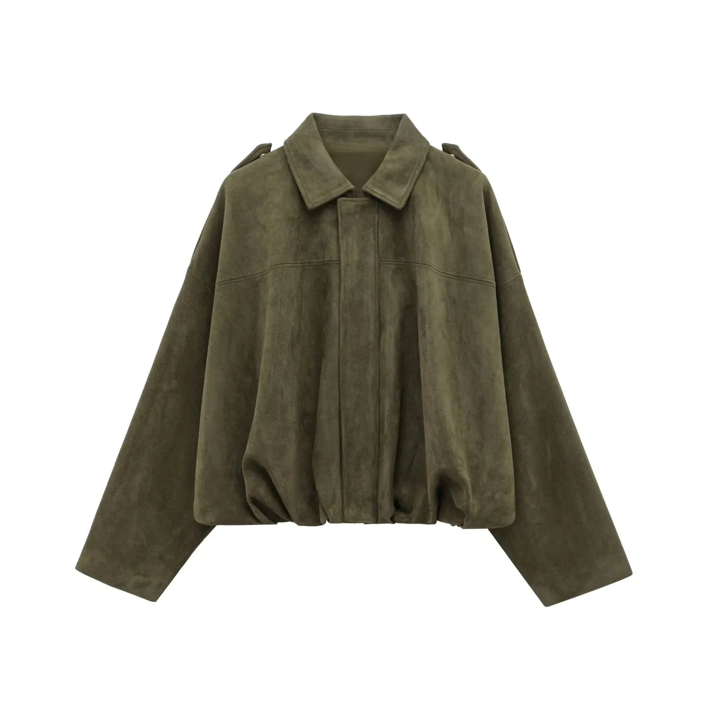 Chaqueta bomber militar tipo loose / Varios colores