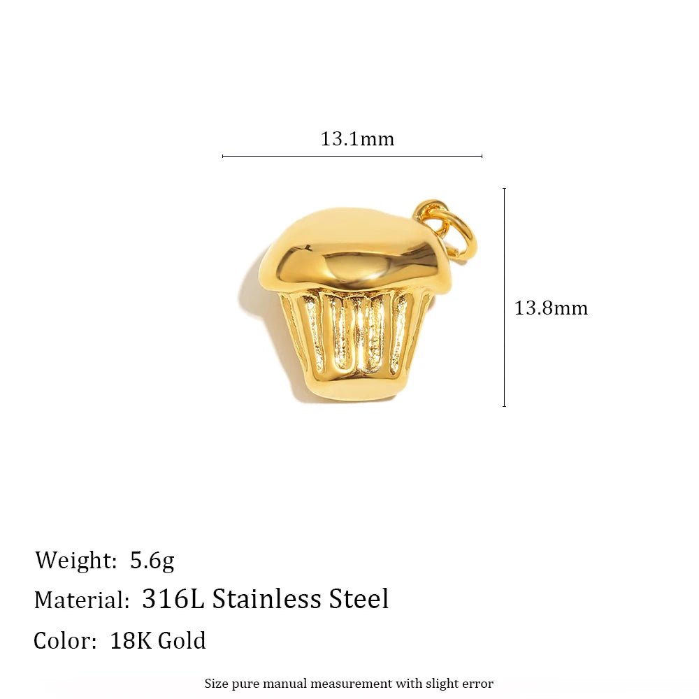 Charms de acero inoxidable varios diseños