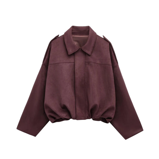 Chaqueta bomber militar tipo loose / Varios colores